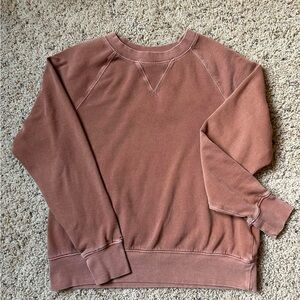 Old Navy Brown Crewneck Sweater Soft and Stylish